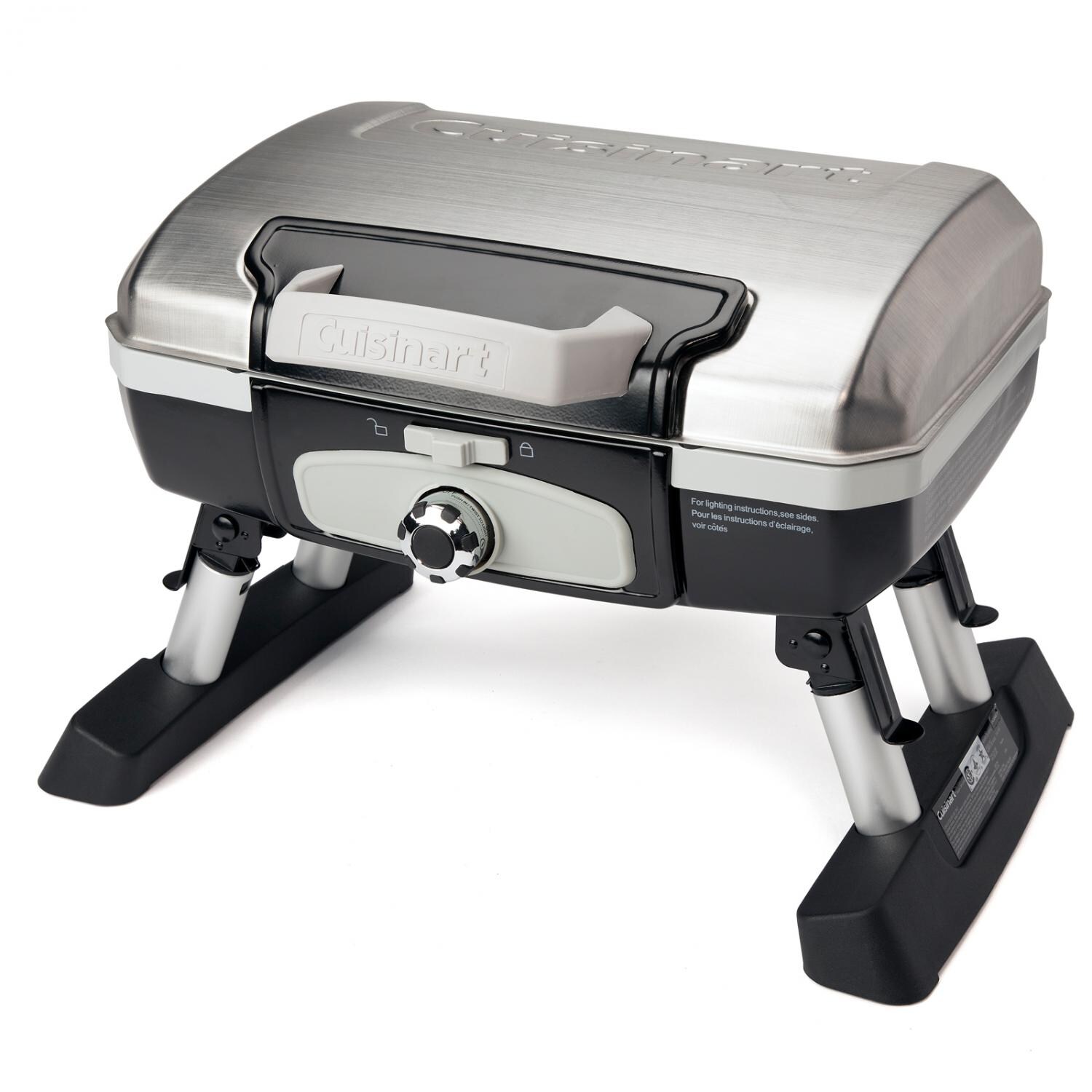 Cuisinart Petit Gourmet Tabletop Gas Grill - Stainless Steel - CGG-180T thumbnail