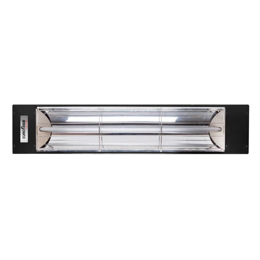 Eurofase EF15120B Plug-In Series 39-Inch 1500 Watt Single Element 120V Electric Infrared Patio Heater In Black thumbnail