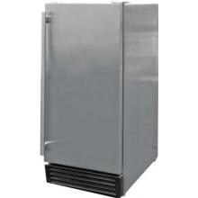 Cal Flame 14-Inch Outdoor Rated Compact Refrigerator - Stainless Steel - BBQ10710 image