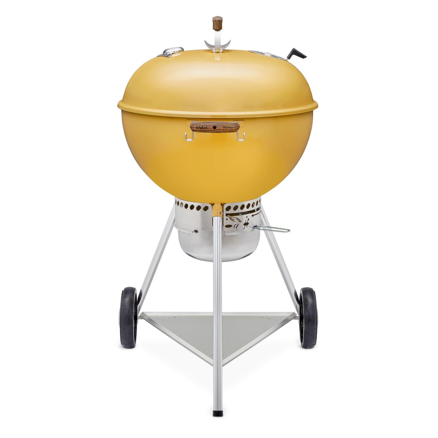 Weber 19523001 70th Anniversary Kettle 22-Inch Charcoal Grill - Front View thumbnail