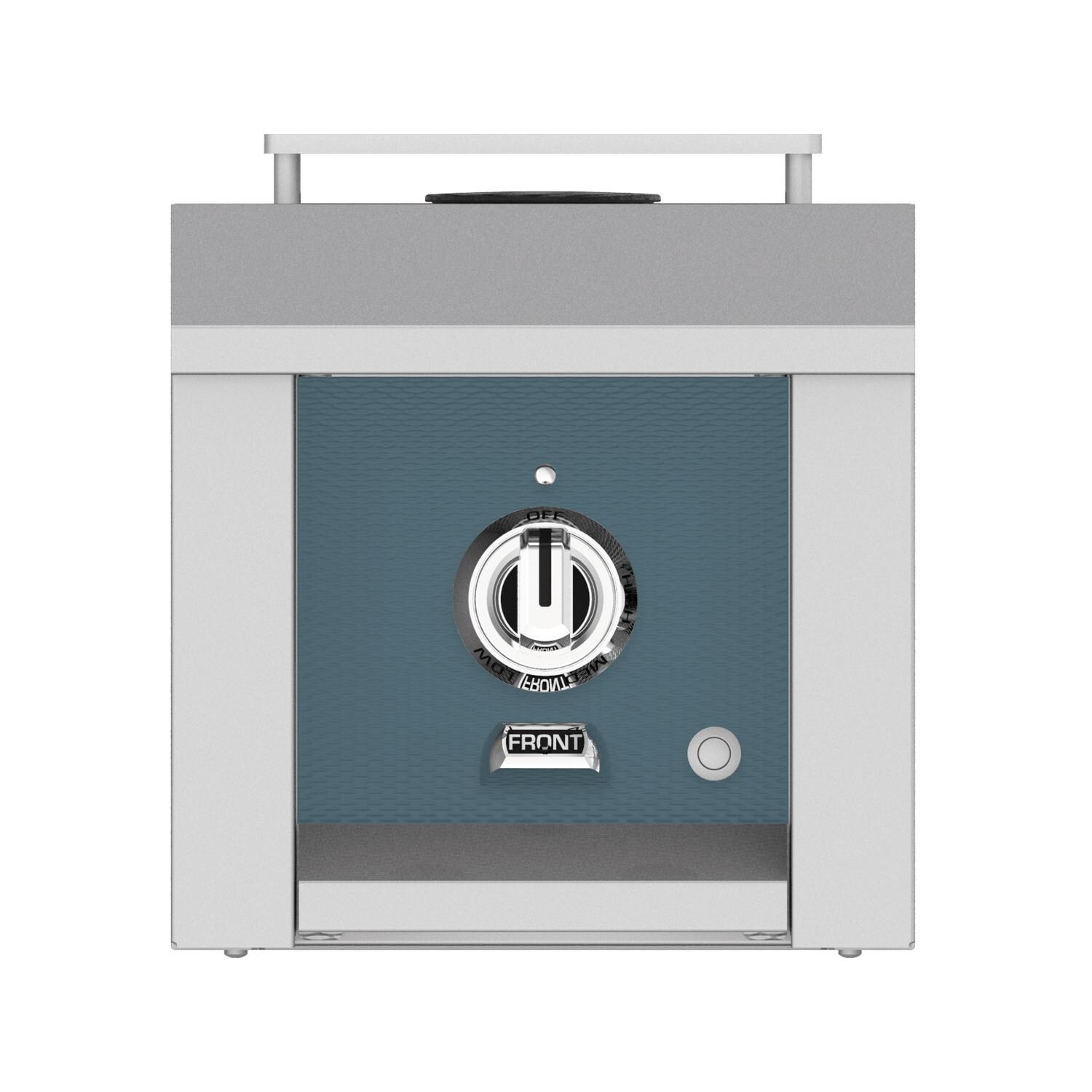 Hestan Built-In Propane Gas Single Side Burner - Pacific Fog - AGB121-LP-GG thumbnail