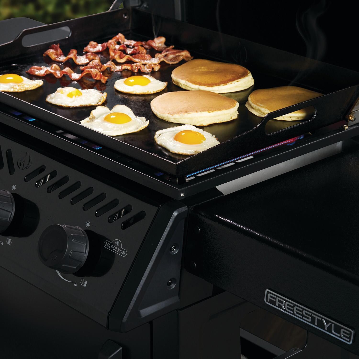 Napoleon F24DFTPK 24-in Propane Griddle - Cooking Breakfast - Lifestyle thumbnail