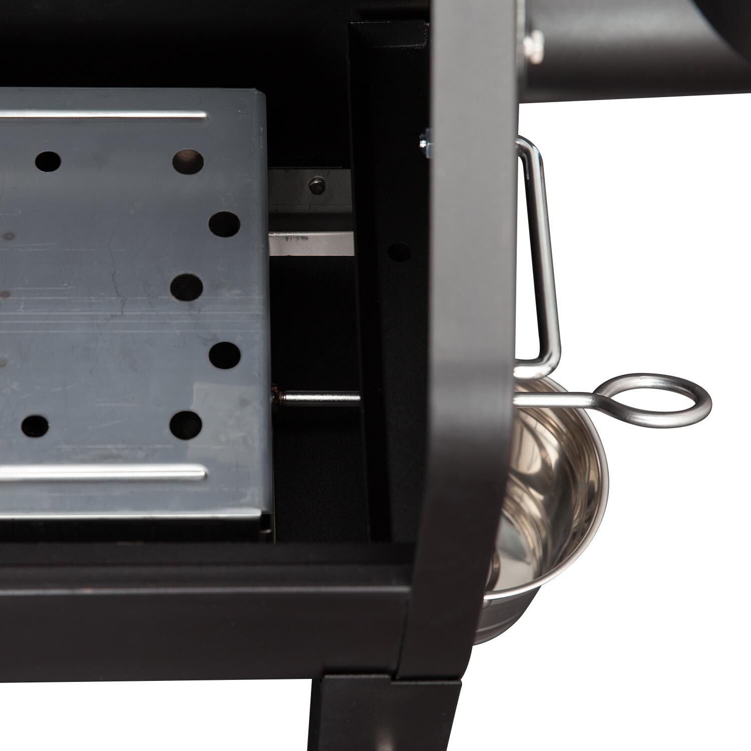 Green Mountain Grills Trek Wi-Fi Controlled Portable Wood Pellet Grill - Heat Shield Adjustment Handle thumbnail