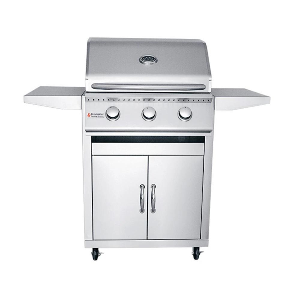 RCS Premier Series 26-Inch 3-Burner Propane Gas Grill - RJC26A-LP-CK image