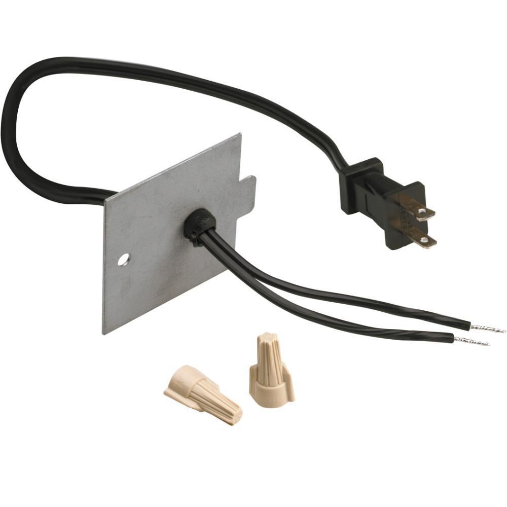 Dimplex - BFPLUGE - 120-Volt Built-In Electric Fireplace Plug Kit
