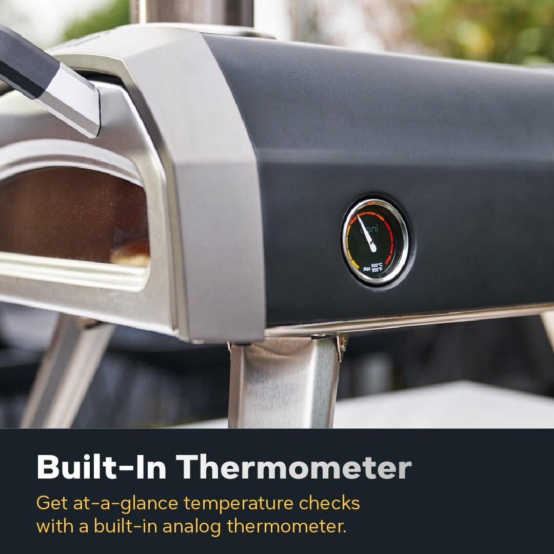 Ooni UU-P30300 Karu 2 Countertop Wood-Fired Pizza Oven - Thermometer - Detail thumbnail