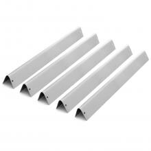 BBQGuys.com 7536 Stainless Steel Flavorizer Bars For Weber Genesis Silver B & C, Spirit 3-Burner, Spirit 700 & 900 Gas Grills - 5-Pieces image