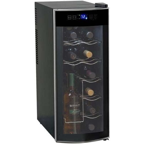 Avanti 12 Bottle Wine Chiller - Platinum - EWC1201