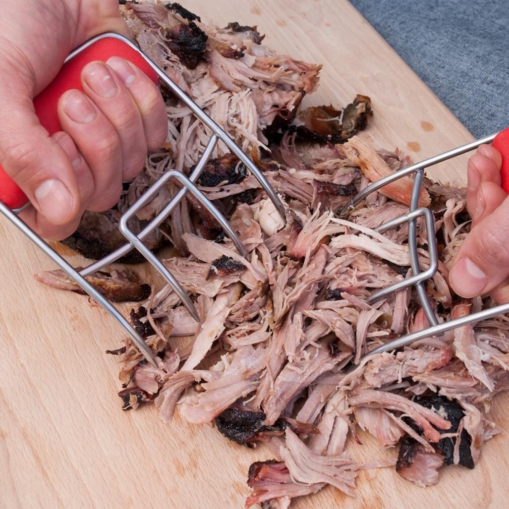 5Inch Stainless Steel Meat Claws With Soft Grip Handles BBQGuys