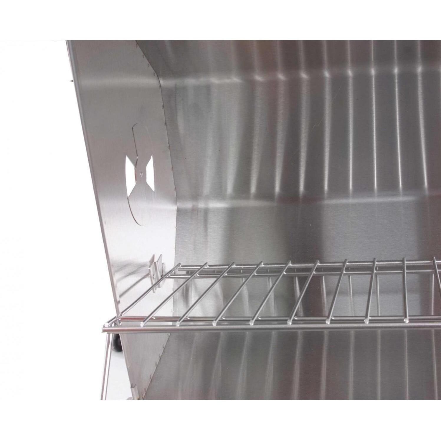 Fire Magic Legacy Charcoal Grill - Air Vents And Warming Rack thumbnail