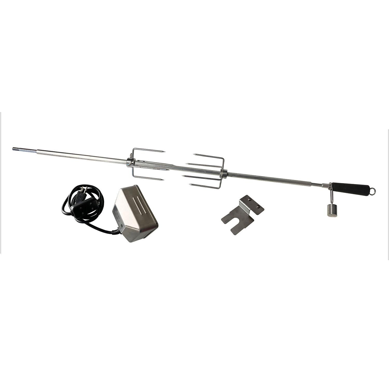 XO Appliance XOGROTIS32XLT Performance XLT 32-in Rotisserie Kit - White Background thumbnail