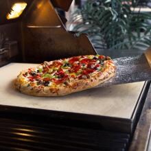 Blaze Professional 15-Inch Ceramic Pizza Stone With Stainless Steel Tray - BLZ-PRO-PZST image