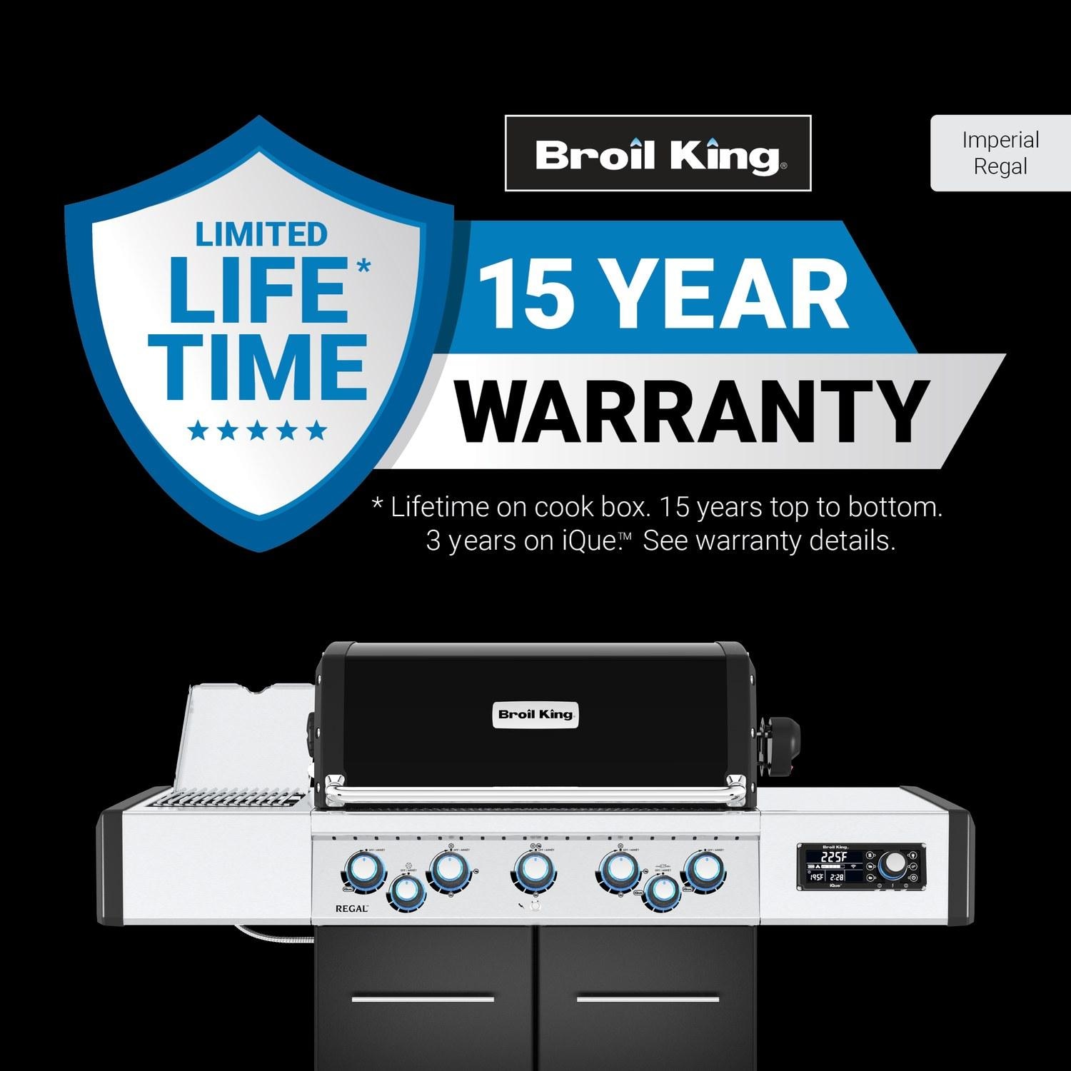 Broil King 688247 Regal Q 590 Pro IR Natural Gas Grill - 15 Year Warranty - Detail thumbnail