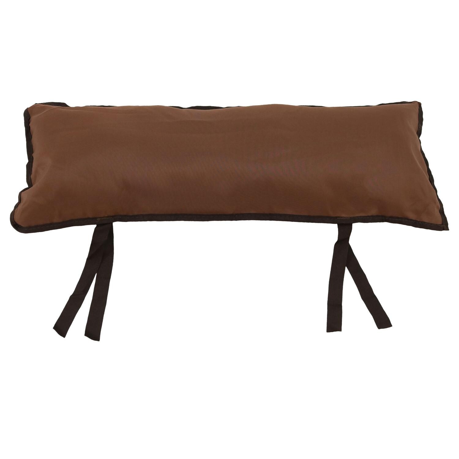 Sunnydaze Decor Hammock Tie-On Pillow - Walnut image