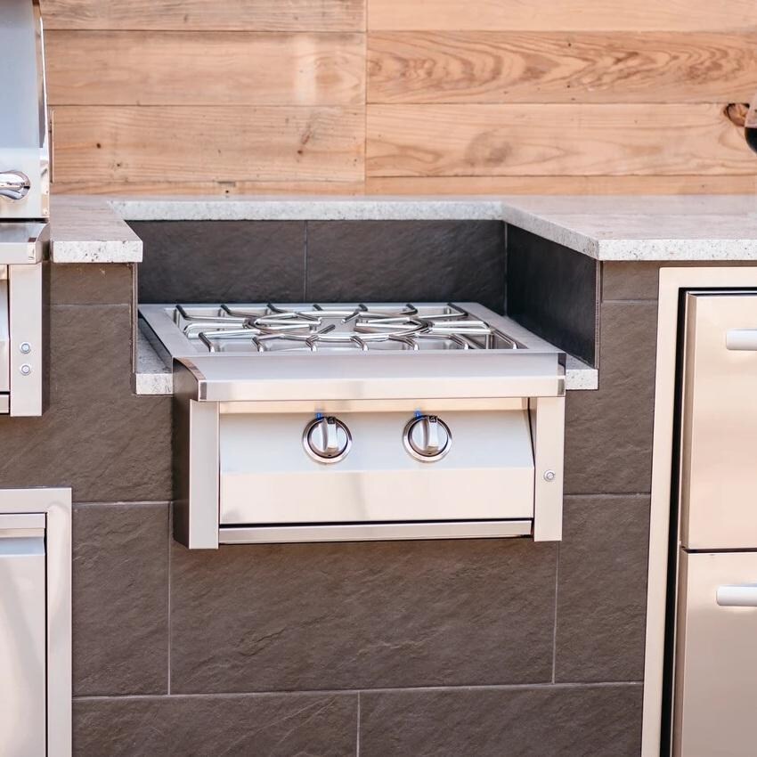 American Renaissance Grill by RCS ASB3 LP Built-In Propane Gas Power Burner - Lifestyle thumbnail