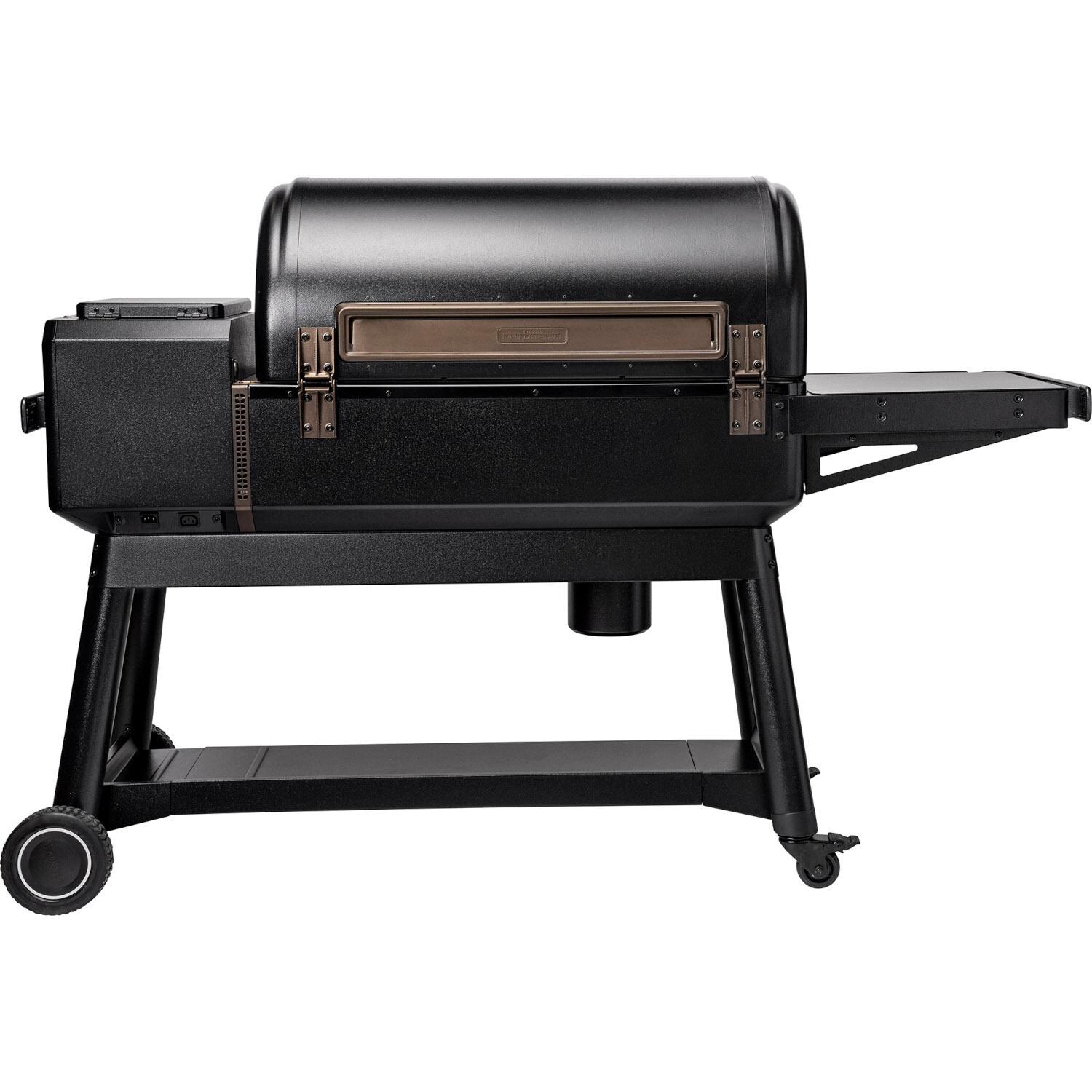 Traeger TFB93RLG Ironwood XL Wood Pellet Grill W/ Pop-And-Lock Accessory Rail - Back of Grill thumbnail