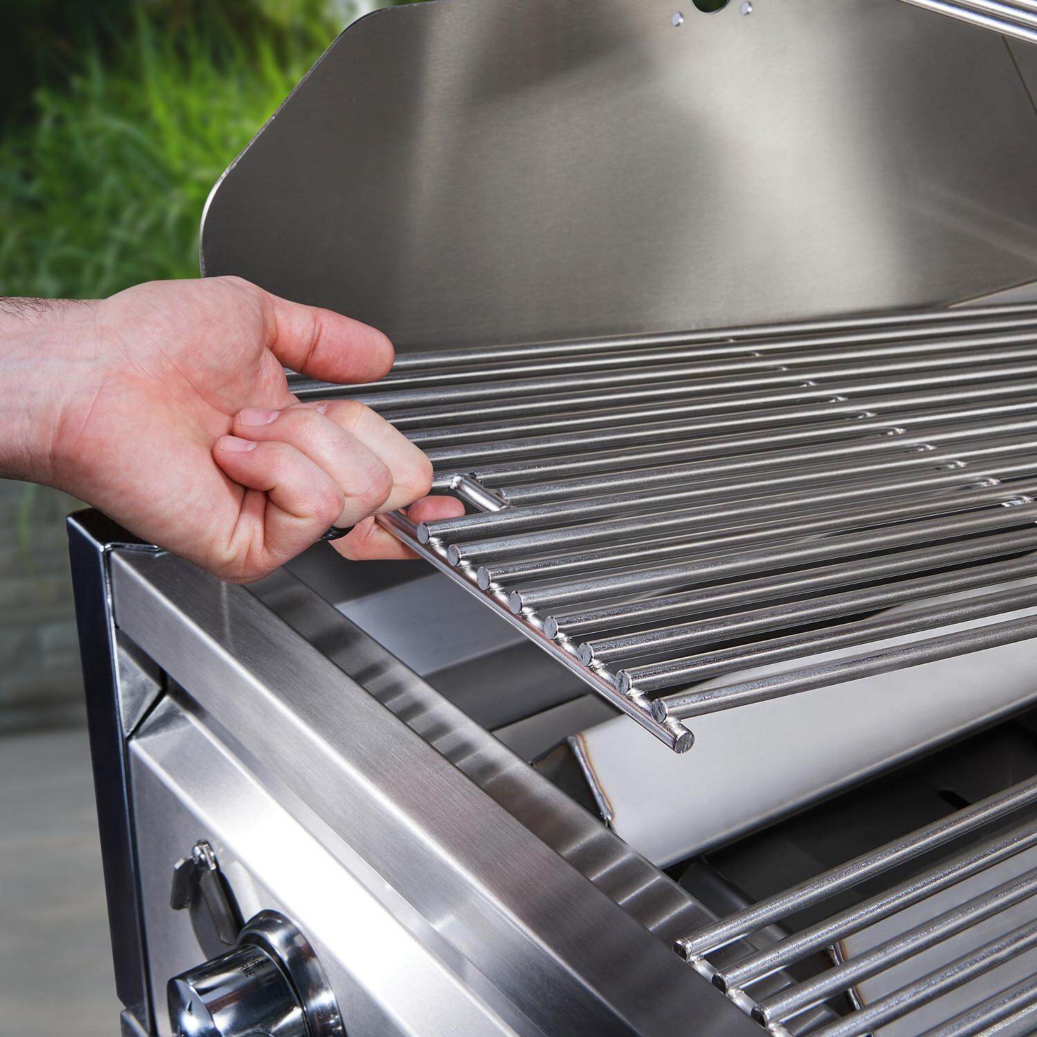 Crown Verity IBI36NG-LT Infinite Series 36-Inch Built-In Natural Gas Grill W/ Lights - Cooking Grate thumbnail