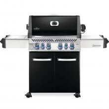Napoleon Prestige 500 Propane Gas Grill with Infrared Rear Burner and Infrared Side Burner - Black - P500RSIBPK-3 (2019) image
