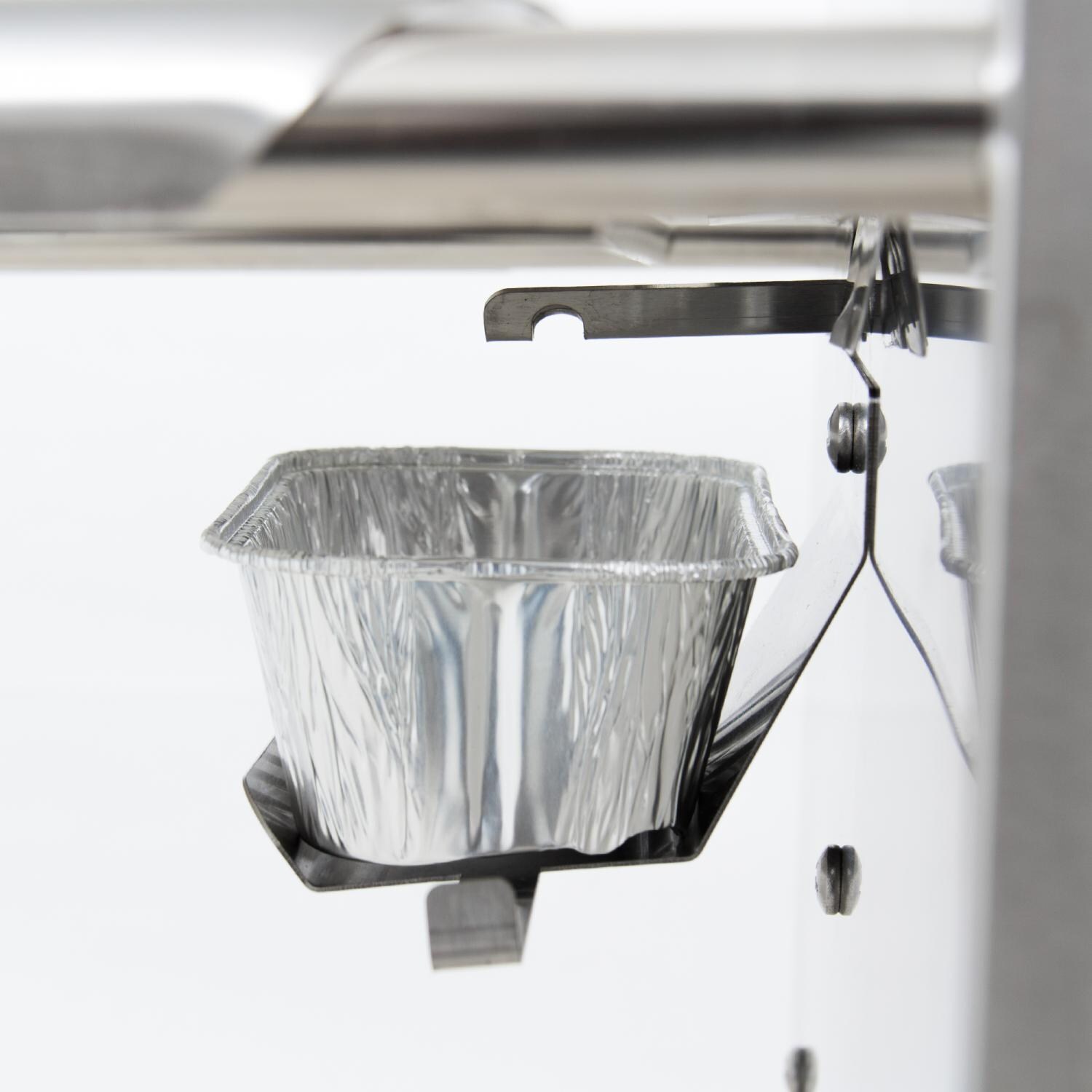 Hasty-Bake Gourmet Stainless Steel Charcoal Grill - Grease Cup thumbnail