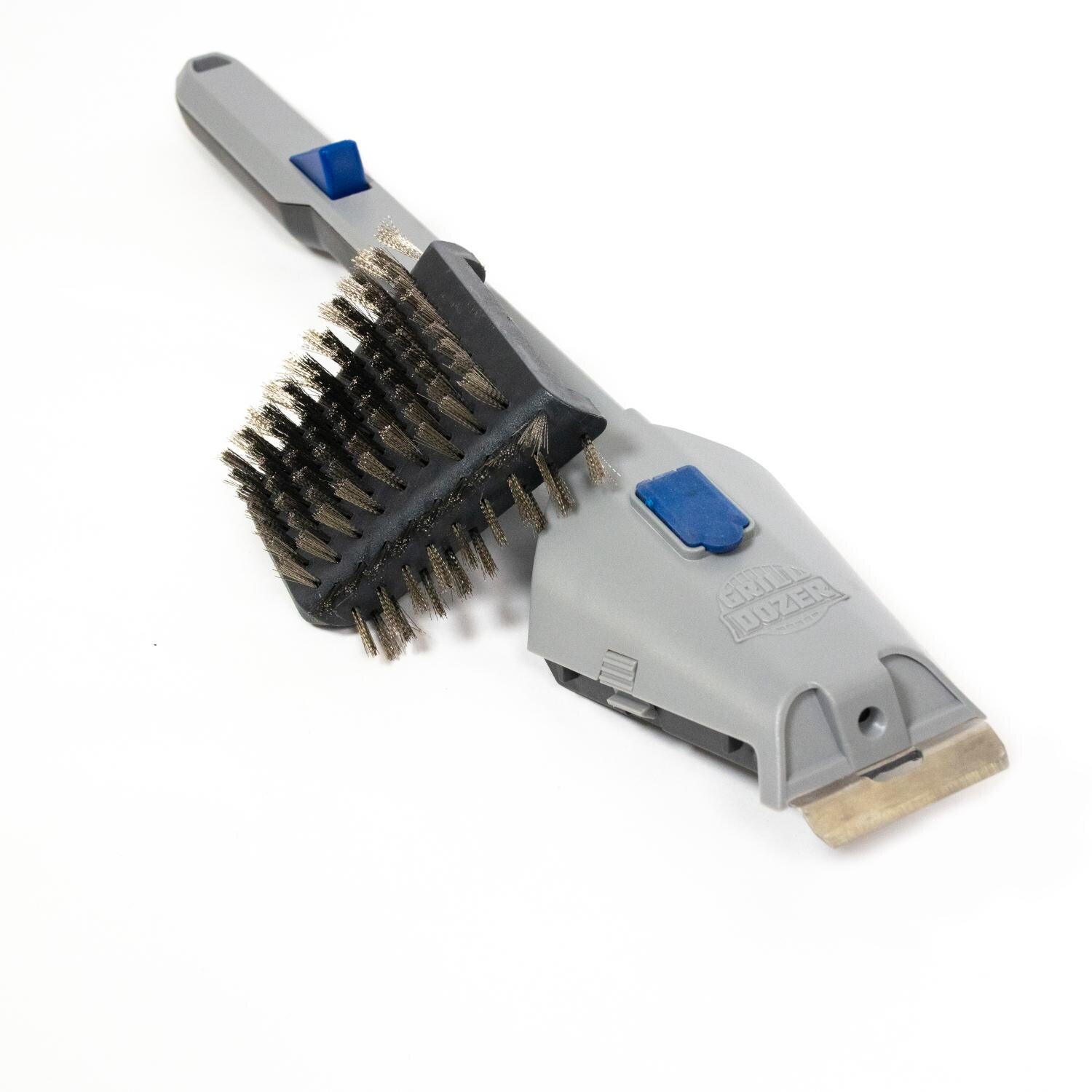 Steam Cleaning 3-Sided Grill Brush By  Grill Dozer - Removeable  Brush Head View thumbnail