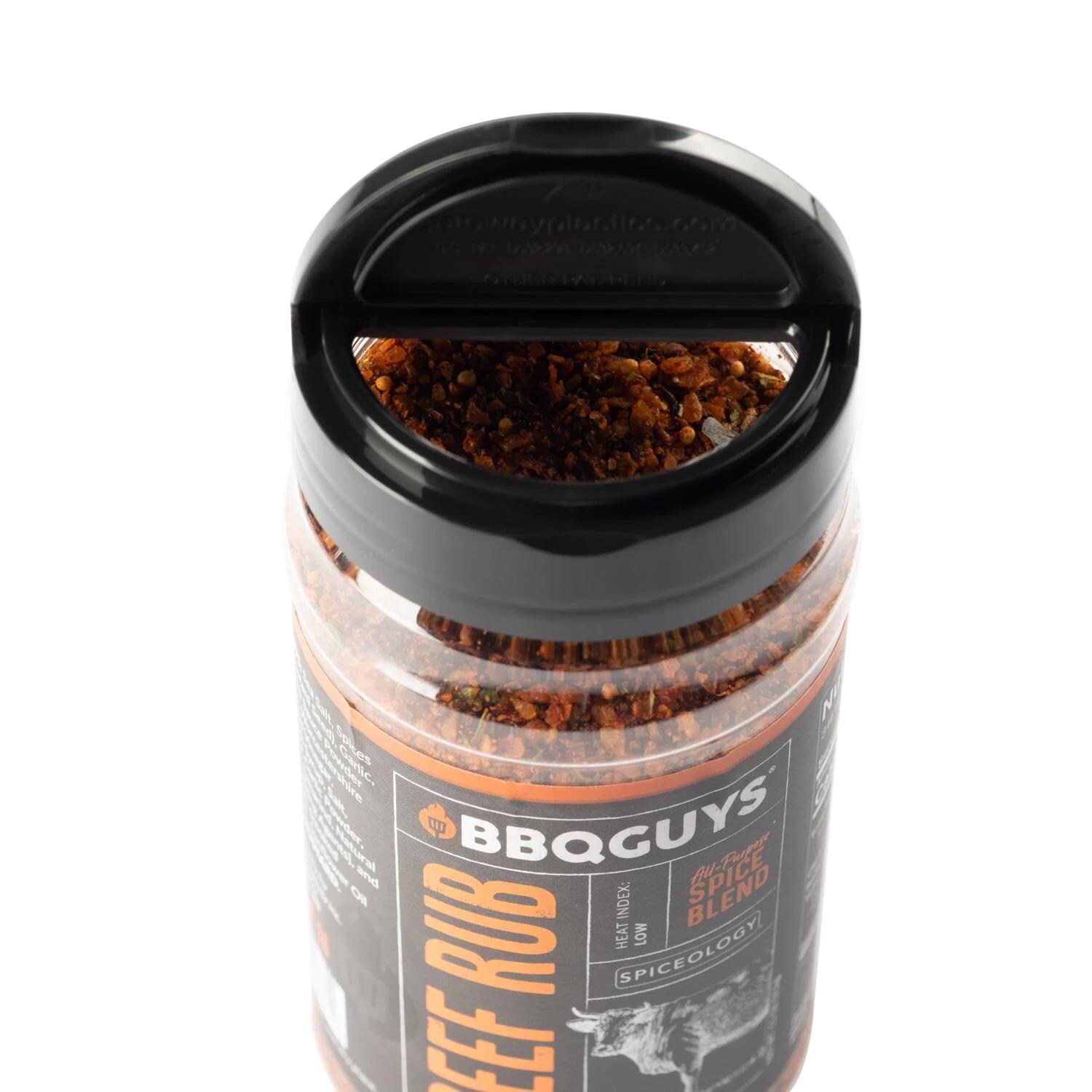 BBQGuys Signature x Spiceology Beef, Chicken, & Pork Rub Variety Pack - Flip Top With Large Holes thumbnail