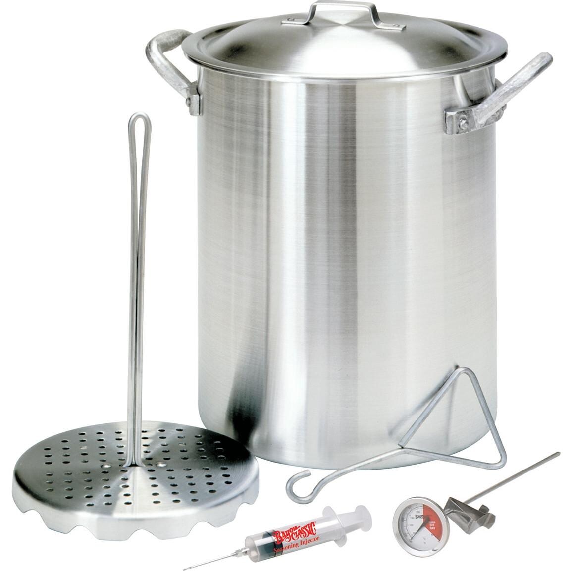 Bayou Classic Fryers 26 Quart Heavy 10Gauge Aluminum Turkey Fryer Kit
