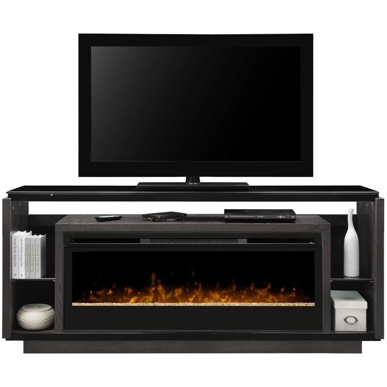 Dimplex - GDS50G3-1592SM - David 74-Inch Electric Fireplace Media Console - Front View thumbnail