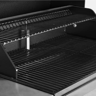Traeger Select Pro Blue Pellet Grill On Cart - Upper Cooking Shelf thumbnail