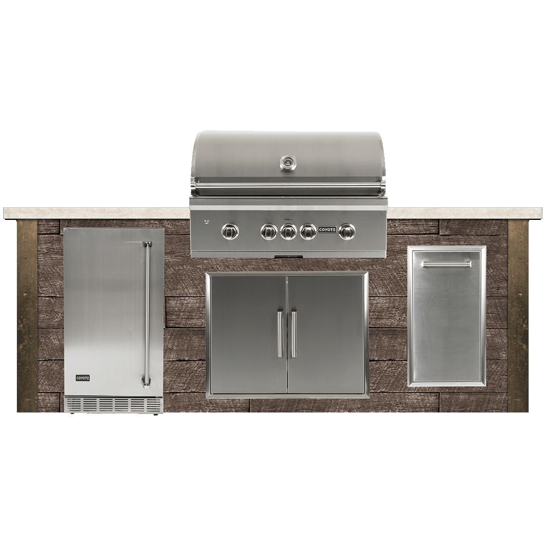 Coyote Grills BBQ Islands