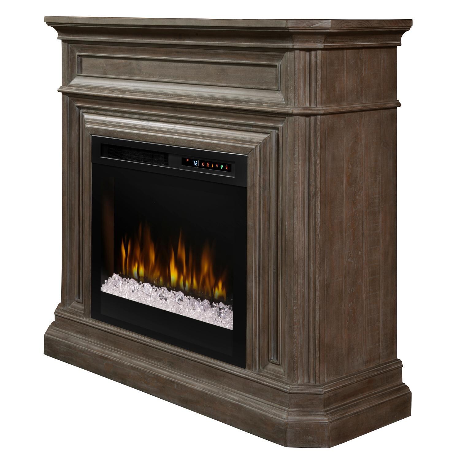 Dimplex - GDS28G8-1995BI - Ophelia 48-Inch Electric Fireplace Mantel - Acrylic Ember Bed - Biscotti thumbnail