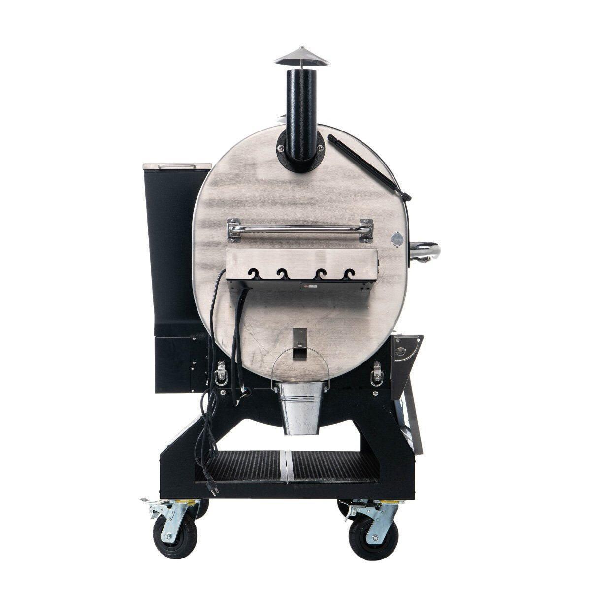 recteq RT-2500 BFG Wood Pellet Grill - Controller Side View - White Background thumbnail