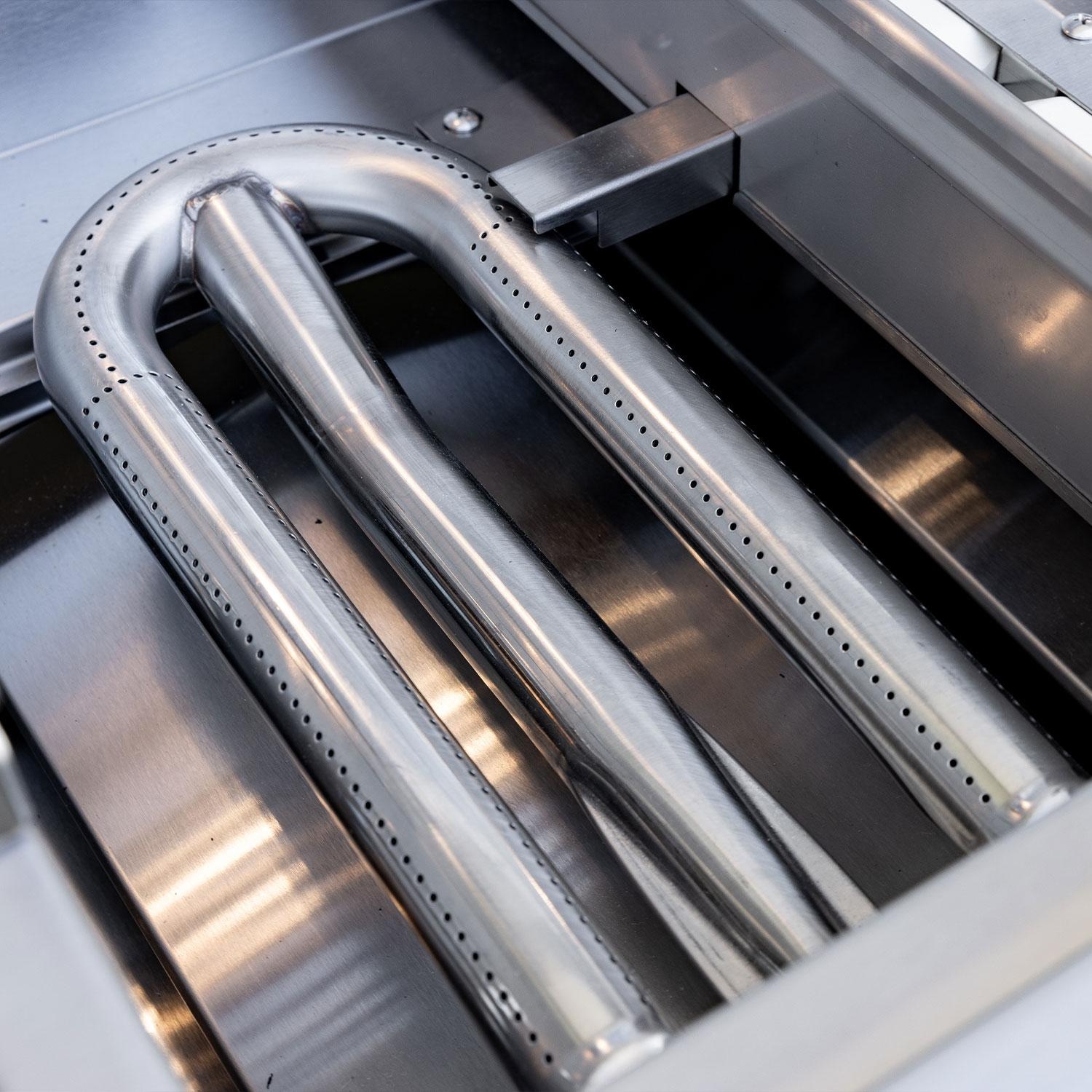 Summerset TRLPRO40 TRL Pro 40-in 4 Burner Built-In Natural Gas Grill w/ Rear Infrared Burner & Rotisserie Kit - Burner Not Light - Detail thumbnail