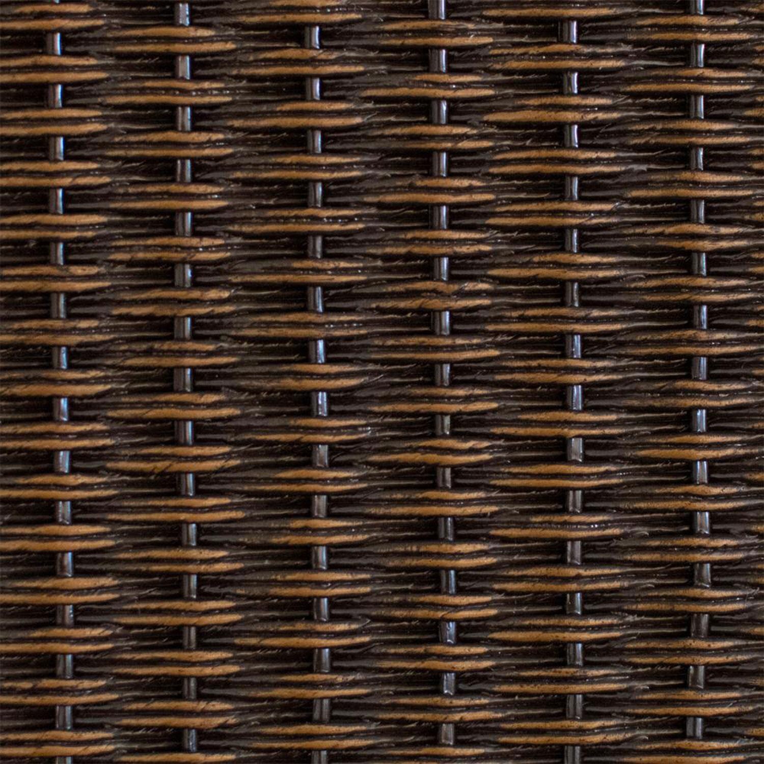 Lloyd Flanders Weekend Retreat Lounge Chair in Mink Finish W/ Demo Skyway Fabric - Fabric Frame Swatch thumbnail