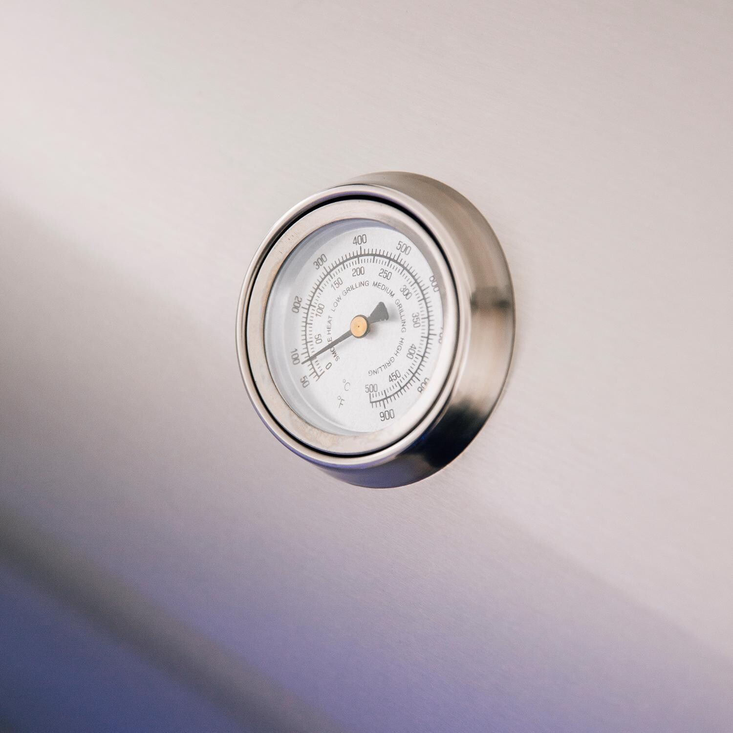 Summerset SIZPRO40-NG Sizzler Pro 40-Inch 5-Burner Natural Gas Grill With Rear Infrared Burner - Temperature Gauge thumbnail