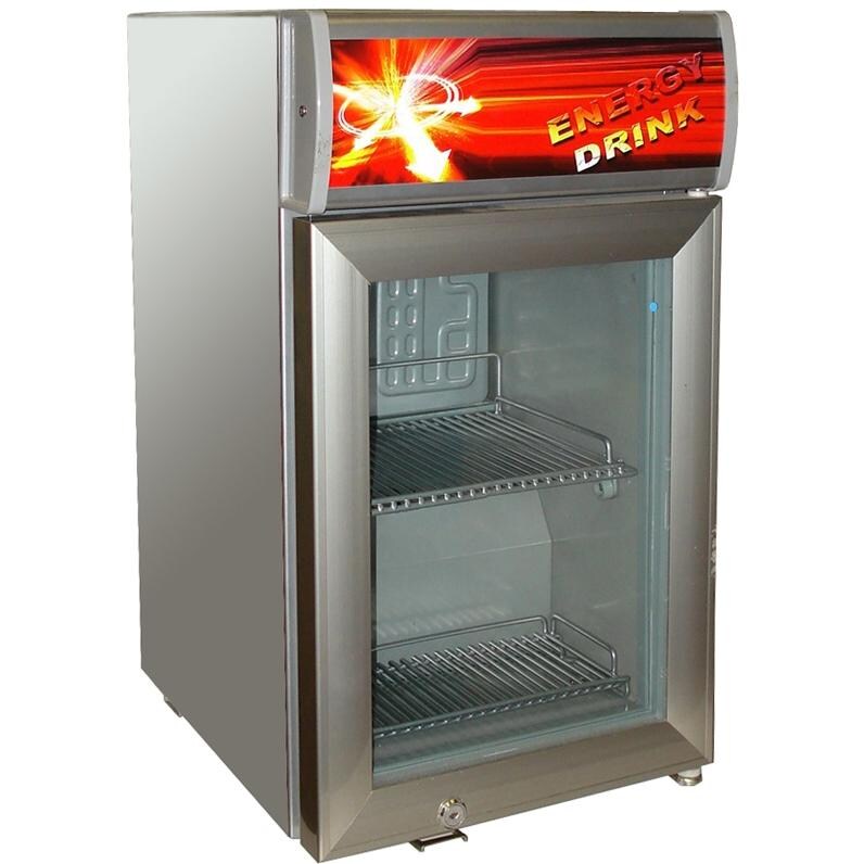 Vinotemp 24 Can Beverage Cooler - Glass Door / Stainless Steel Trim - VT-BC01