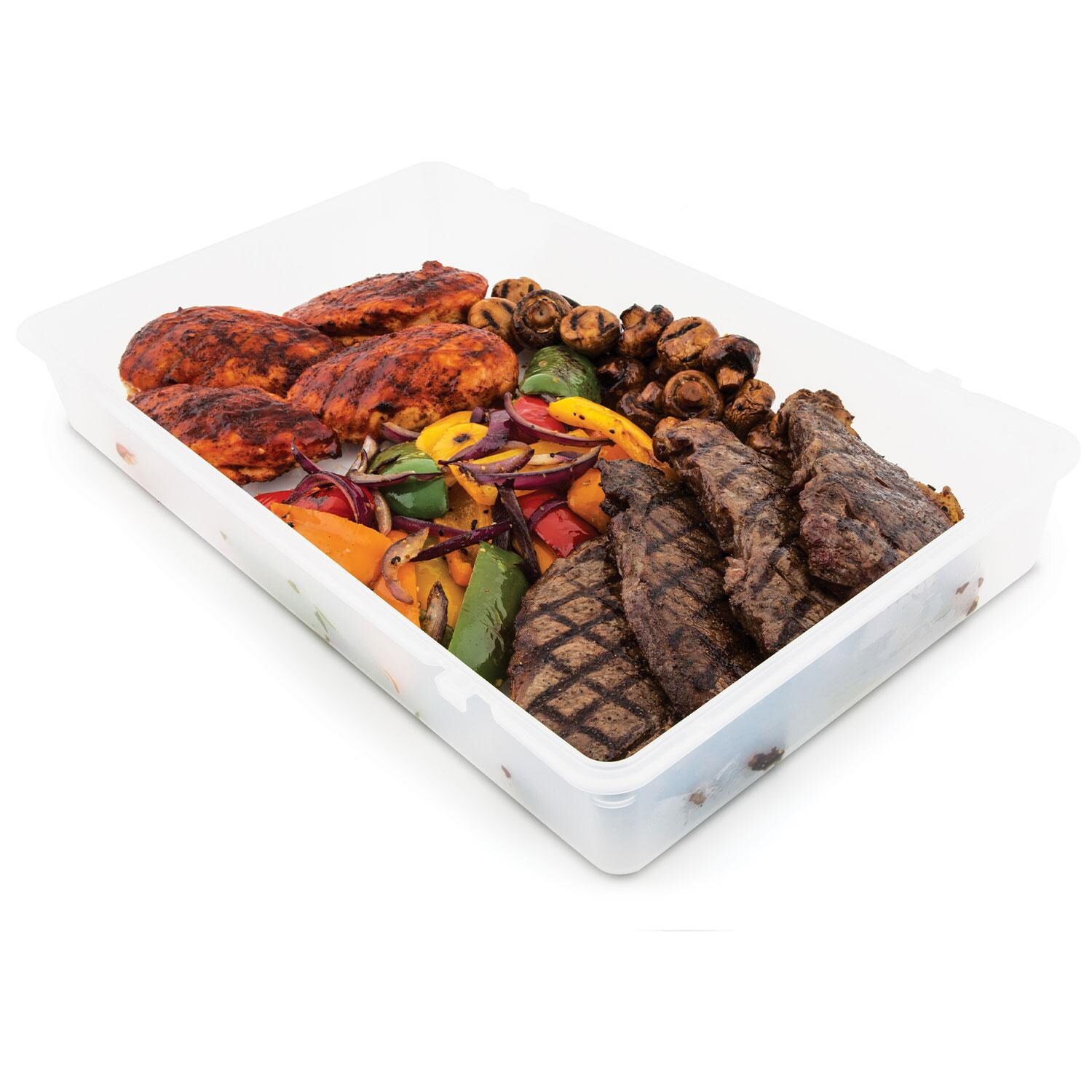 Broil King 64001 Porta-Chef Series Tool Set - Steak, Mushrooms, and Peppers - White Background thumbnail