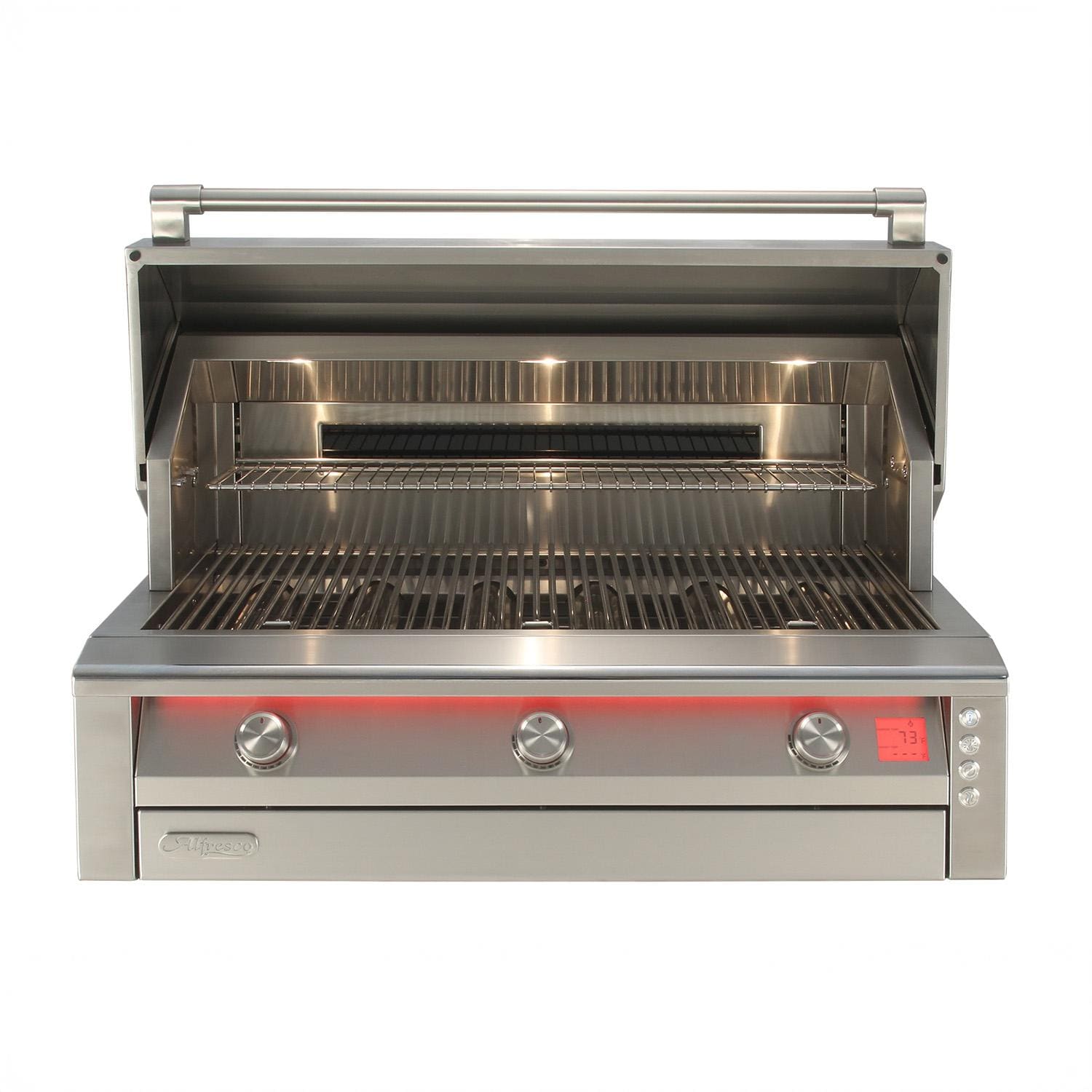 Alfresco AIPG 42-in 3 Burner Built-In Natural Gas Grill - AIPG-42-NG