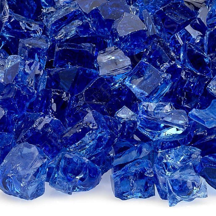 BBQGuys Signature 1/2-in Cobalt Blue Fire Glass - 10 Pounds