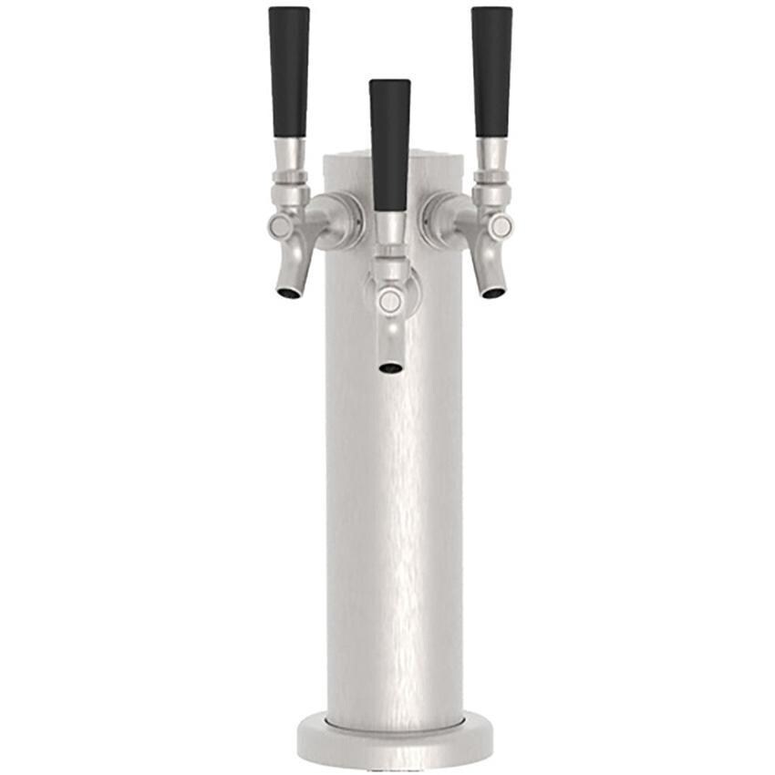 Zephyr PRKB24C01AS-OD Presrv 24-Inch Outdoor Kegerator & Beverage Cooler Triple Tap on Rolling Casters w/Line Cleaning Kit - Triple Tap Kit thumbnail