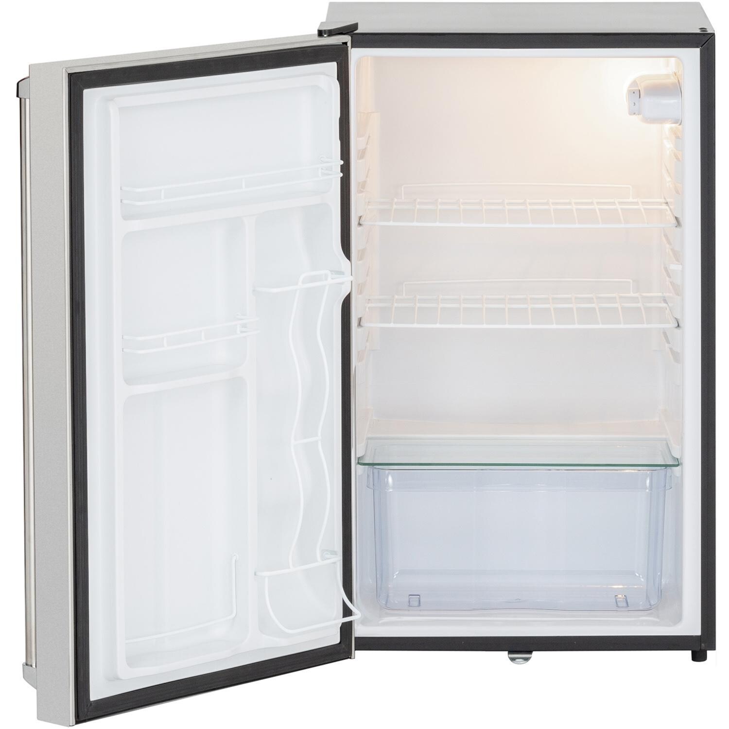 Summerset 21-inch 4.5 Cu. Ft. Deluxe Left Hinge Compact Refrigerator - SSRFR-21DR - Interior thumbnail