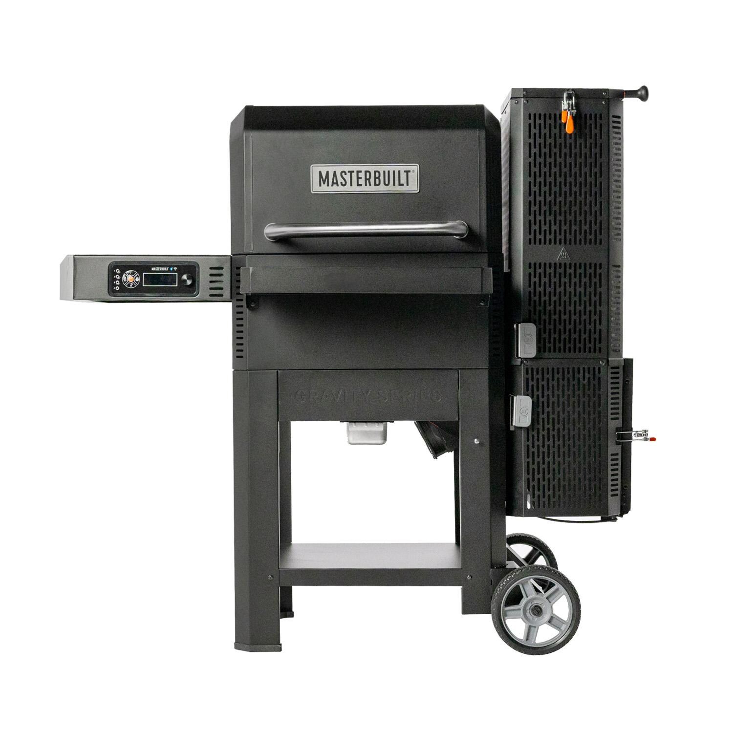 Masterbuilt MB20041023 Gravity Series 600 Digital Charcoal Grill + Smoker - Grill - White Background thumbnail