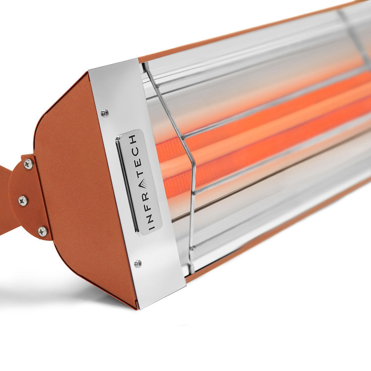 Infratech WD5224CP WD-Series 48 Inch 5200W Dual Element Electric Patio Heater - 240V - Copper - Display - White Background thumbnail