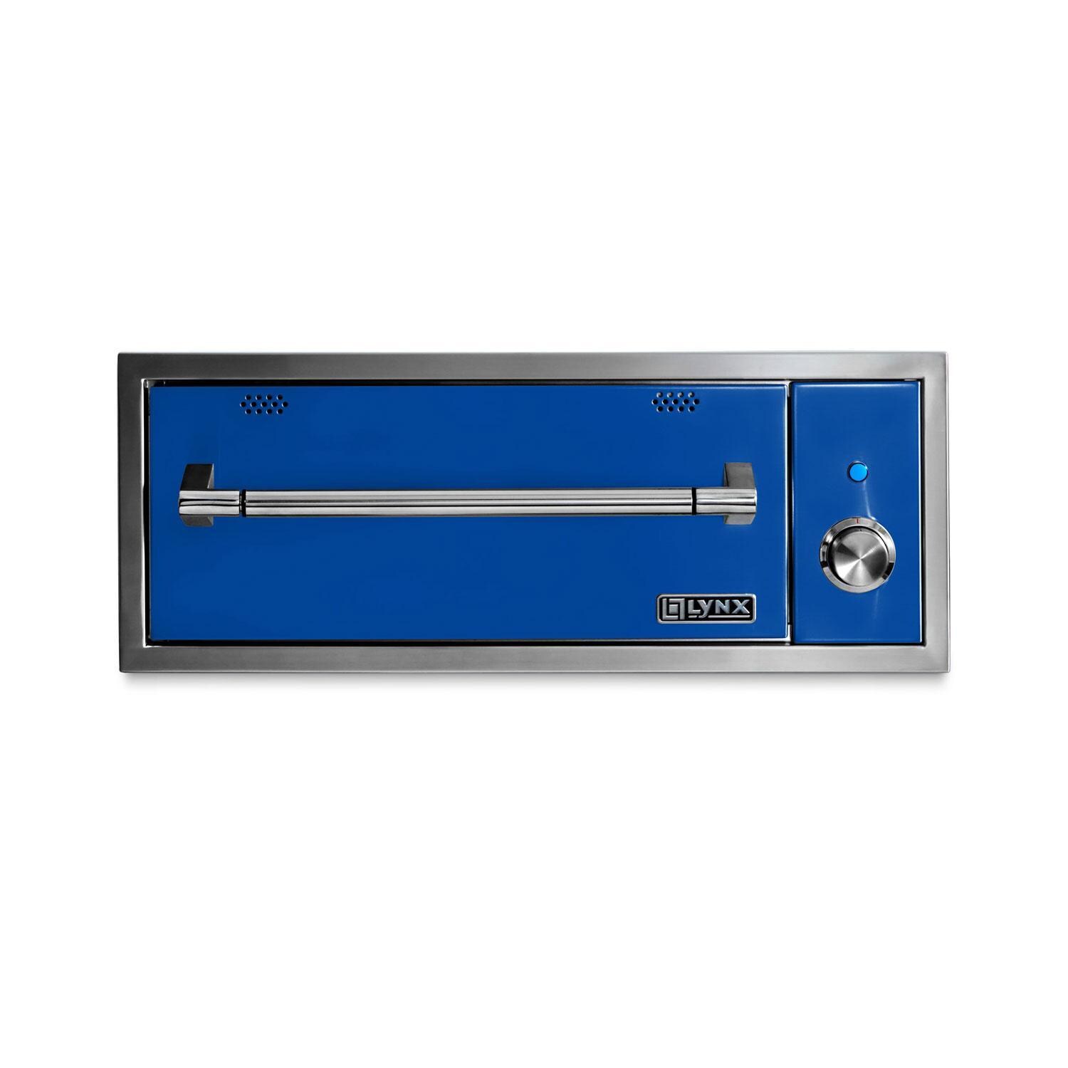 Lynx Professional 30 Inch Built-In 120V Electric Outdoor Warming Drawer in Pacific Blue - L30WD-1-PB
