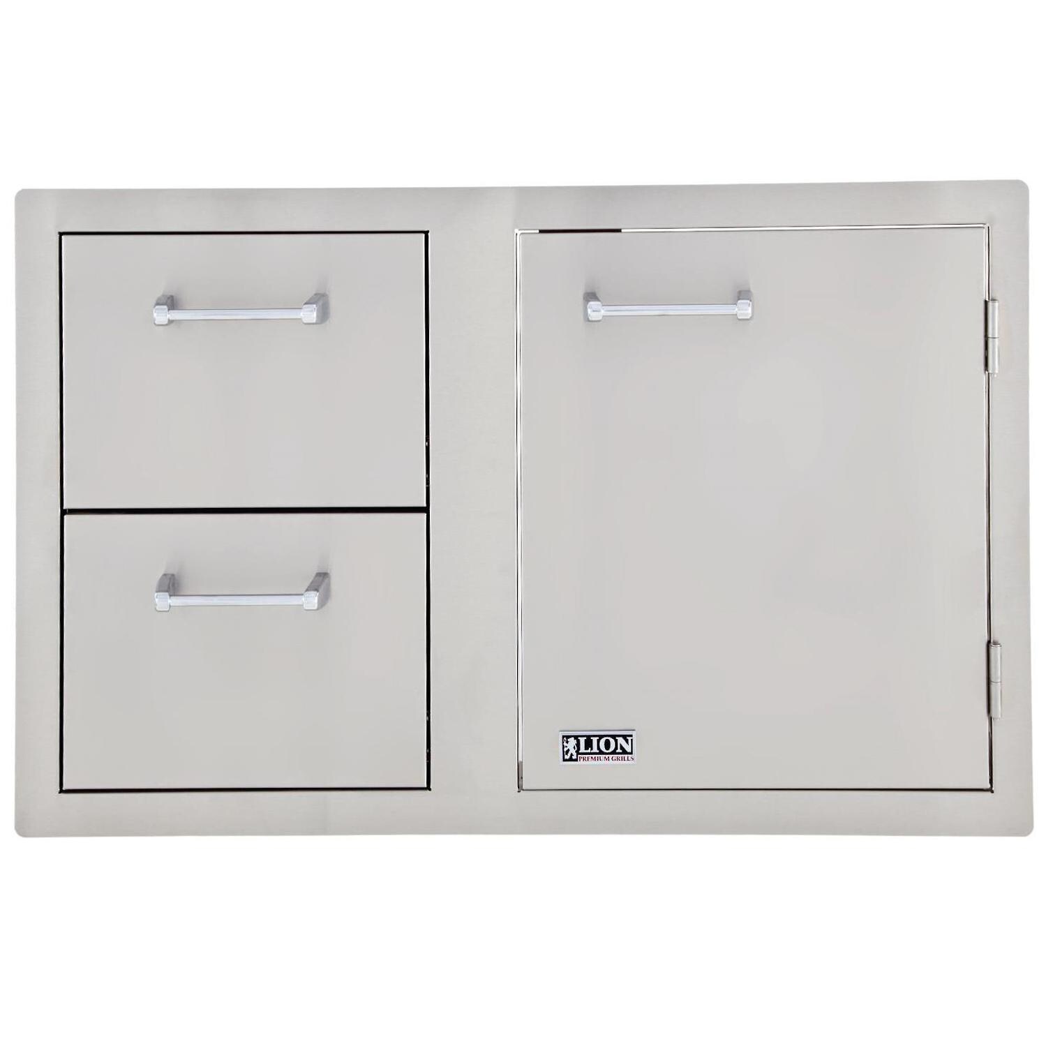 Lion 33-Inch Access Door & Double Drawer Combo thumbnail