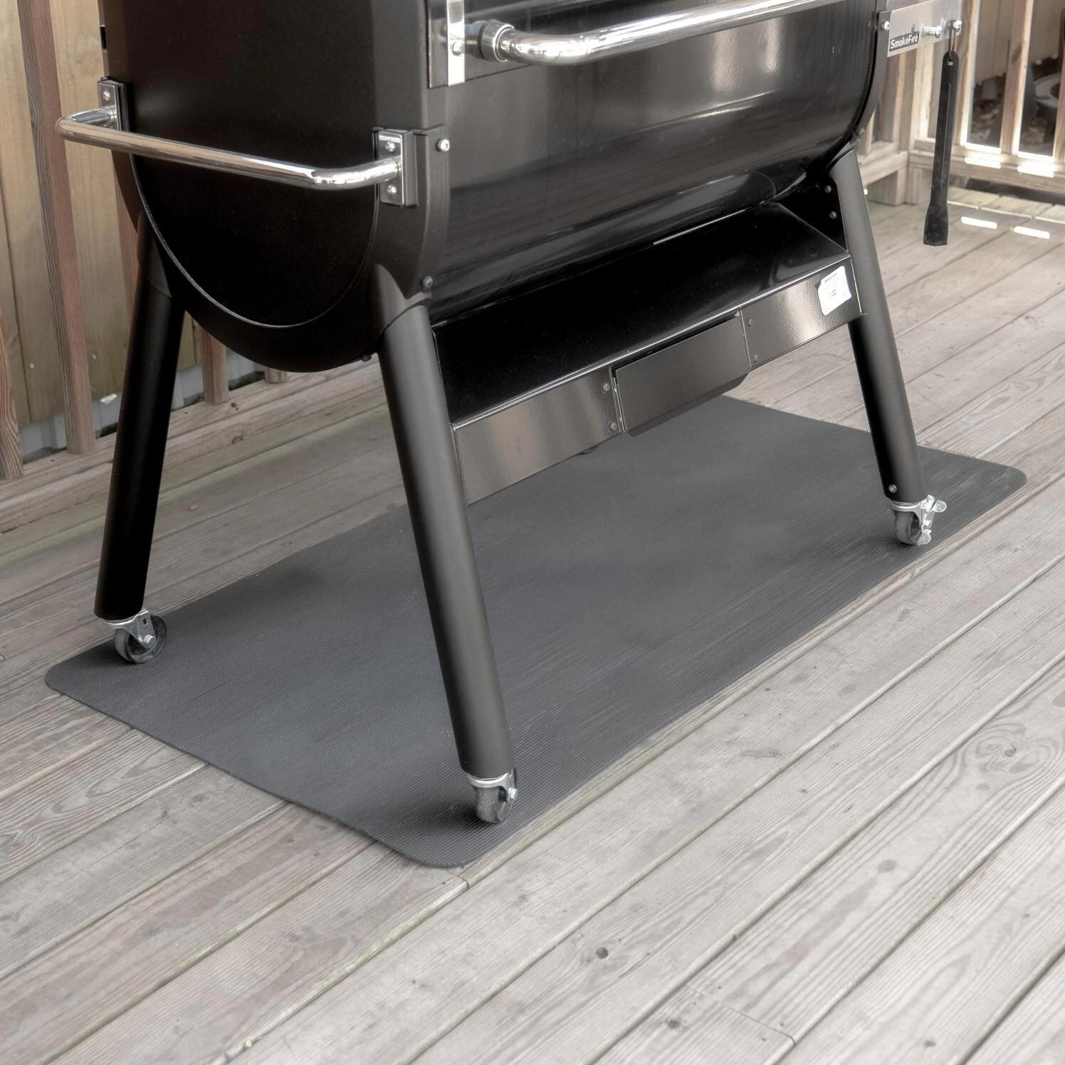 BBQGuys Signature 60 X 30 Inch Rubber BBQ Grill Mat