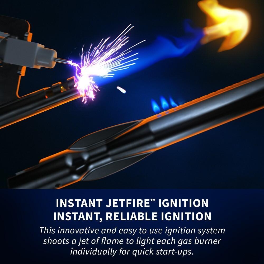 Napoleon BIG32RBNSS-1 Natural Gas Grill - Instant Jetfire Ignition - Detail thumbnail