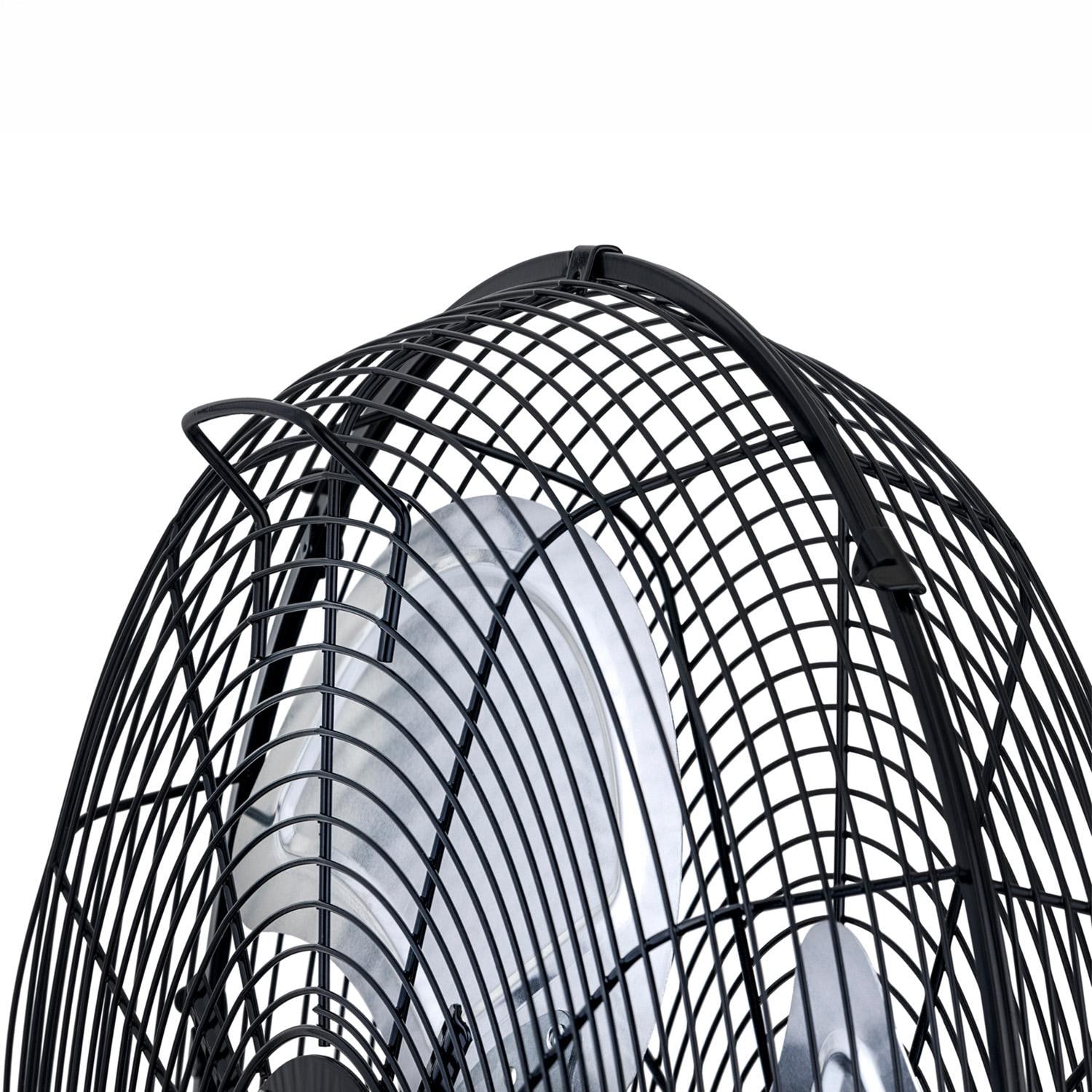 NewAir NIF18WBK01 18-in High Velocity Wall Mount Fan w/ 3 Fan Speeds & Adjustable Tilt Head - Handle - Detail thumbnail