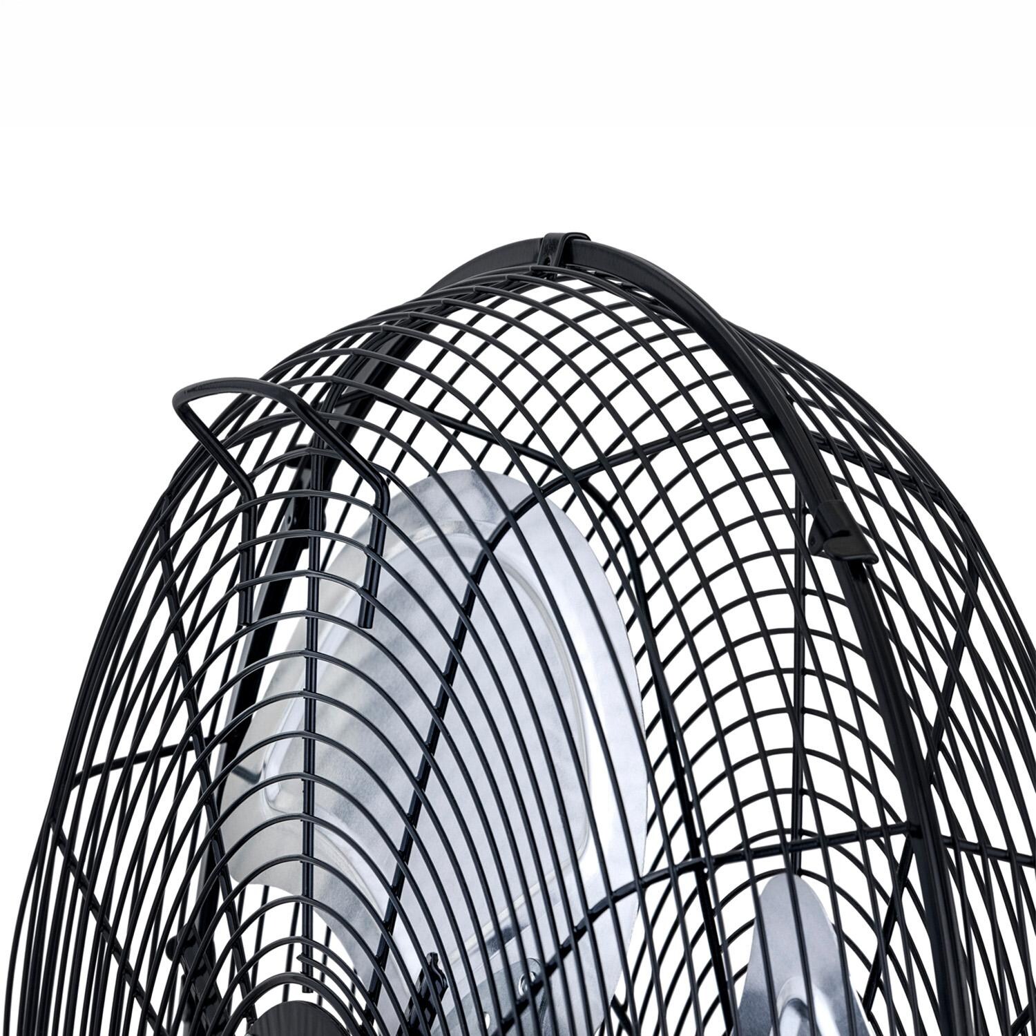 NewAir NIF18WBK01 18-in High Velocity Wall Mount Fan w/ 3 Fan Speeds & Adjustable Tilt Head - Handle - Detail thumbnail