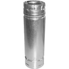 Duravent 3 X 36 DuraPlus Stainless Steel Pellet Vent Double-Wall Chimney Pipe image