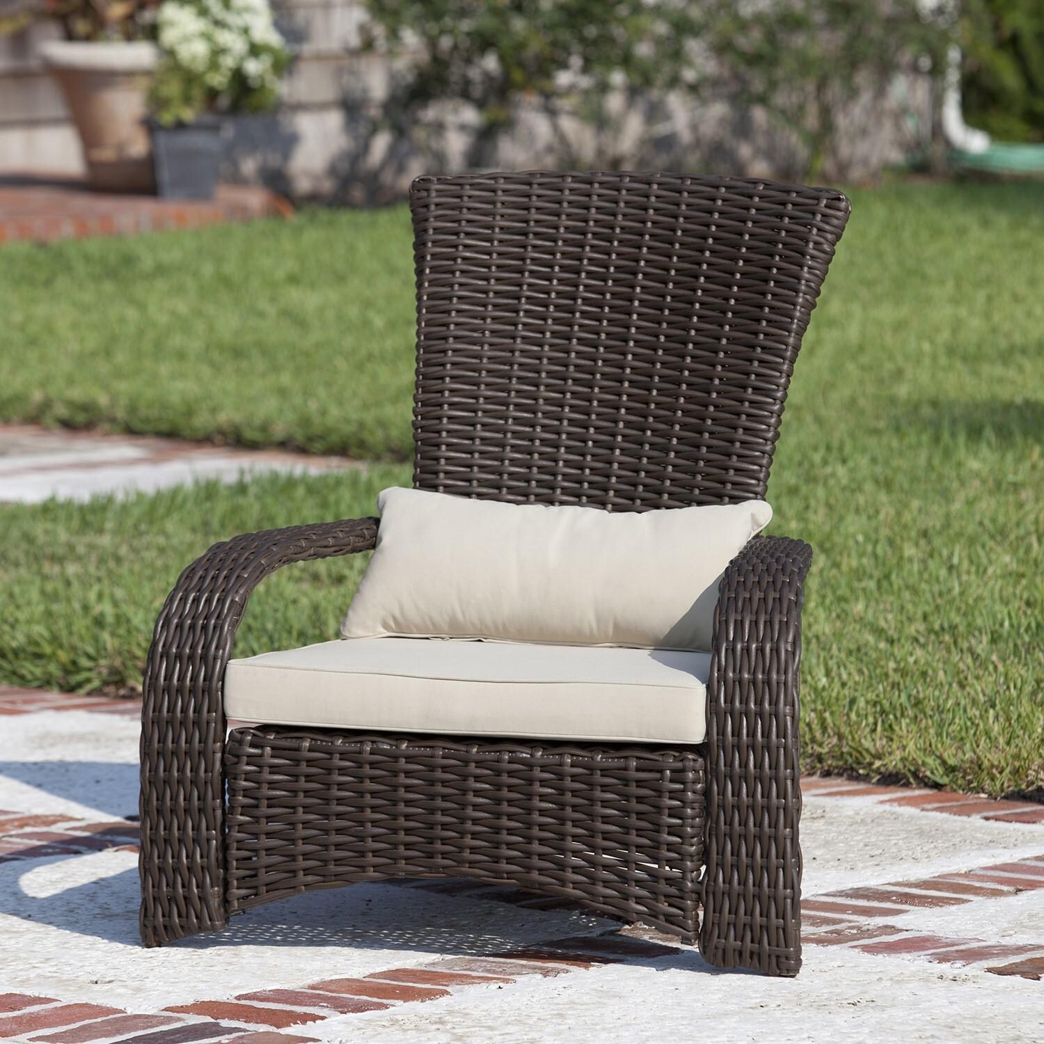Regina Bay 5 Pc Outdoor Seating Set w/ Patio Heater by Ultimate Patio - Chair - Lifestyle thumbnail